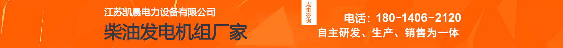柴油发电机组厂家